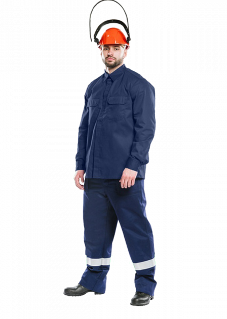 Куртка-рубашка для защиты от электрической дуги Рт 640W-2 (2 класс)